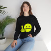 Middle Finger Emoji Crewneck Sweatshirt